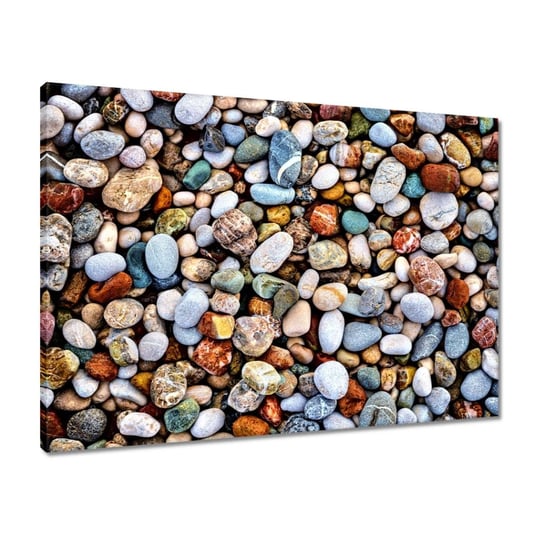 Obraz 70x50 Kolorowe kamienie Otoczak ZeSmakiem