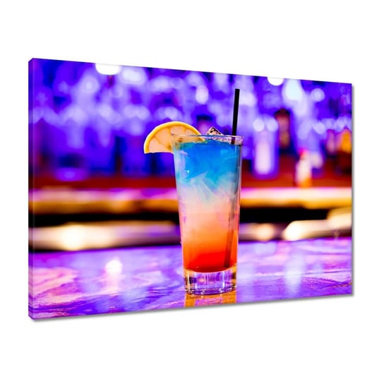 Obraz 70x50 Kolorowy drink Napój ZeSmakiem
