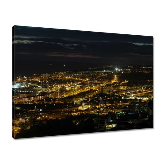 Obraz 70x50 Krajobraz w nocnym ujęciu ZeSmakiem