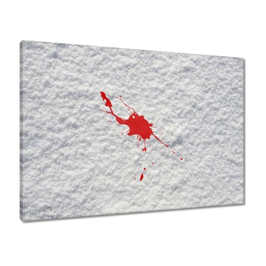 Obraz 70x50 Krew na śniegu ZeSmakiem