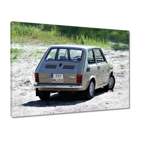 Obraz 70x50 Maluch Fiat 126p Maluszek ZeSmakiem