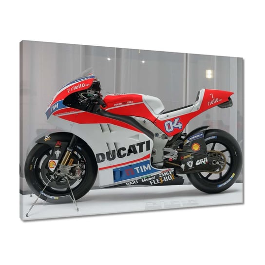 Obraz 70x50 Motocykl Motor Ducati ZeSmakiem
