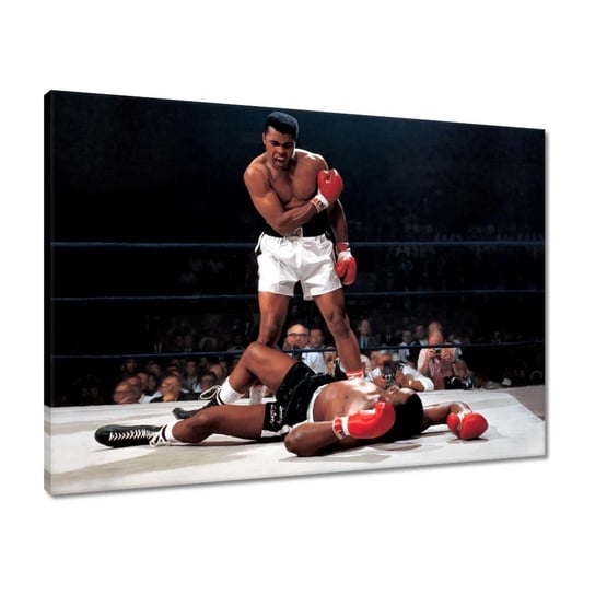 Obraz 70x50 Muhammad Ali Bokser Walka ZeSmakiem