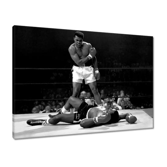 Obraz 70x50 Muhammad Ali Walka Boks ZeSmakiem