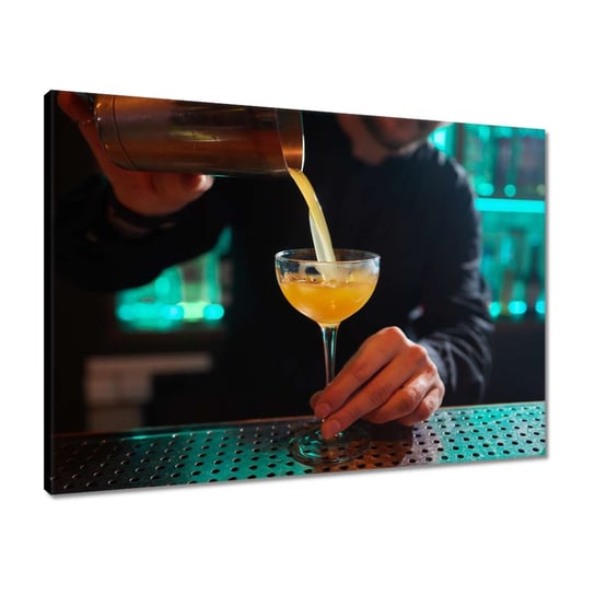 Obraz 70x50 Napój alkoholowy z lodem ZeSmakiem