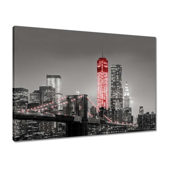 Obraz 70x50 Nowy Jork Manhattan Most ZeSmakiem