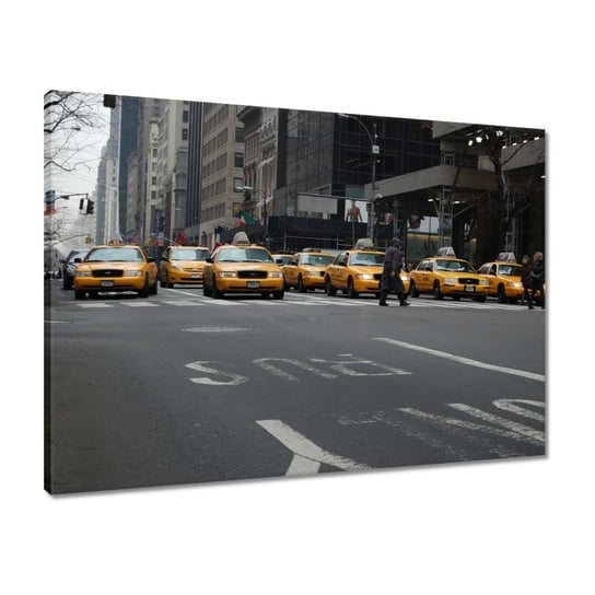 Obraz 70x50 Nowy Jork żółte taksówki ZeSmakiem