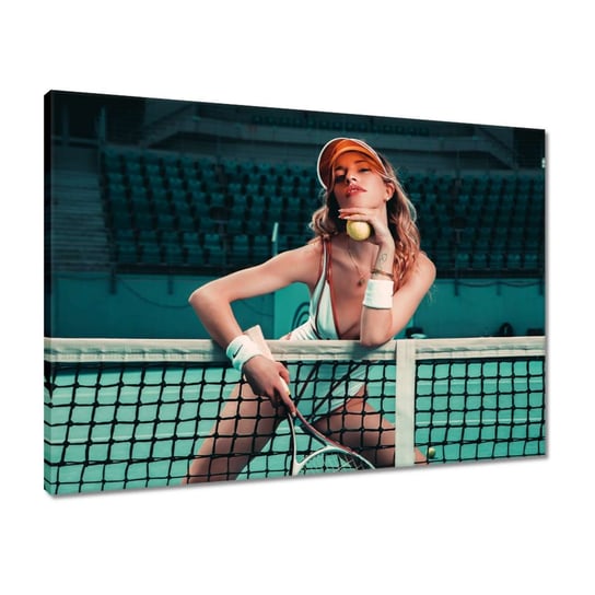 Obraz 70x50 Ona to lubi Tenis ziemny ZeSmakiem