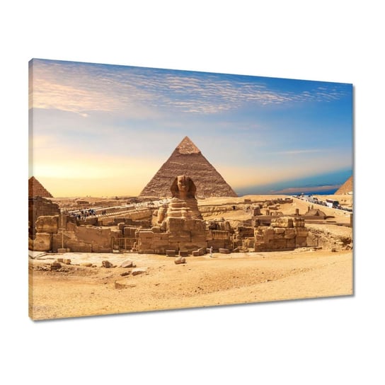 Obraz 70x50 Panorama na piramidy ZeSmakiem