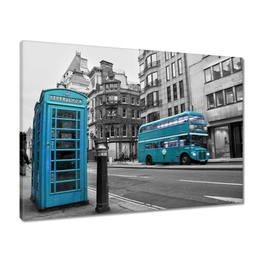 Obraz 70x50 Petrol blue in London ZeSmakiem