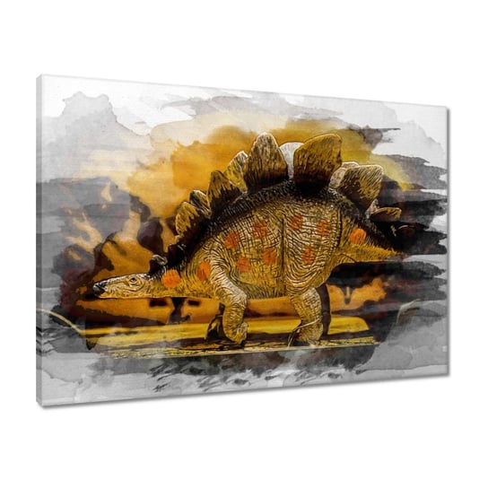 Obraz 70x50 Portret dużego Dinozaura ZeSmakiem