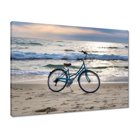 Obraz 70x50 Rower na plaży ZeSmakiem