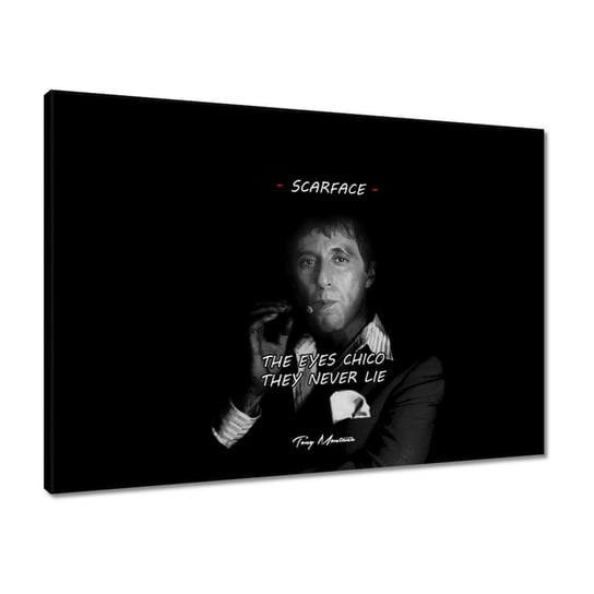 Obraz 70x50 Scarface Tony Montana ZeSmakiem