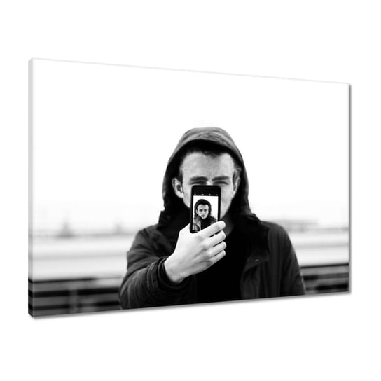 Obraz 70x50 Selfie James Dean Kaptur ZeSmakiem
