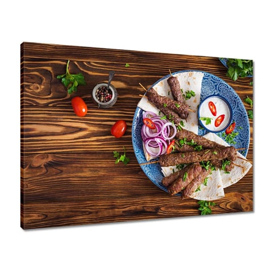 Obraz 70x50 Turecki kebab Jedzenie ZeSmakiem