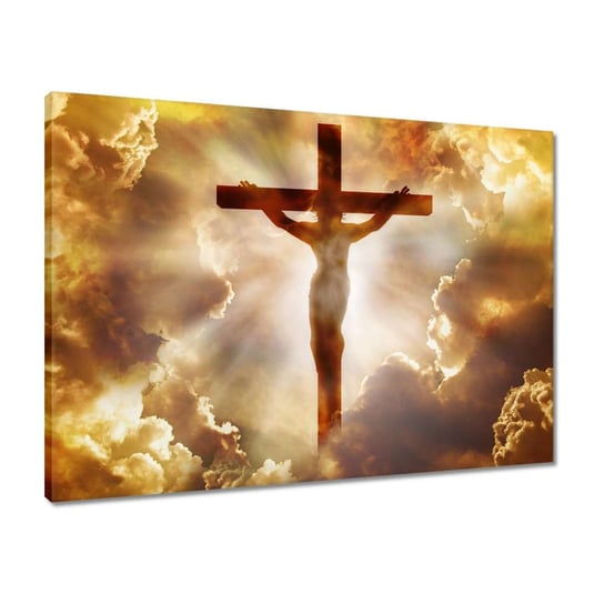 Obraz 70x50 Ukrzyżowanie Jezus Krzyż ZeSmakiem