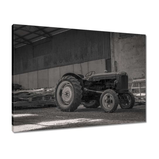 Obraz 70x50 Zabytkowy stary traktor ZeSmakiem