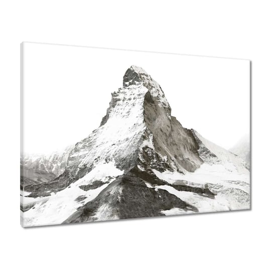Obraz 70x50 Zimowa góra pejzaż górski ZeSmakiem