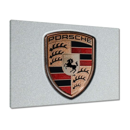 Obraz 70x50 Znaczek Porsche Logo ZeSmakiem