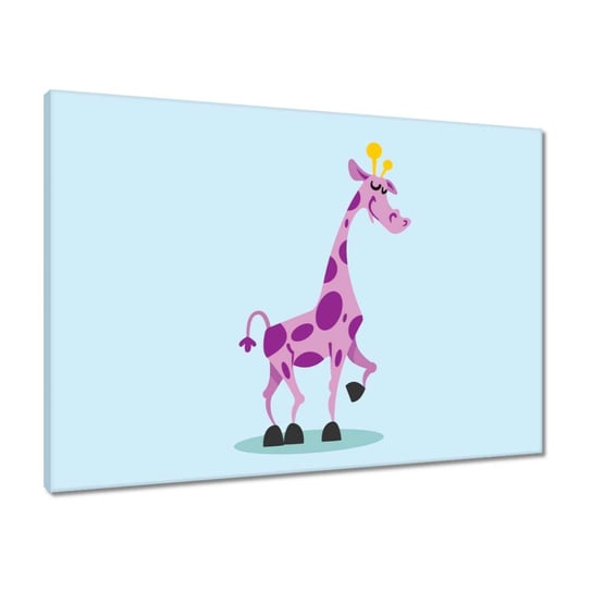 Obraz 70x50 Żyrafka do pokoju dziecka ZeSmakiem