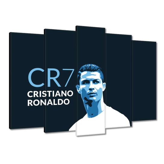 Obraz 70x50cm Cristiano Ronaldo Piłkarz ZeSmakiem