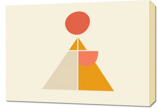 Obraz 70x50cm Piramida Równowagi Inna marka