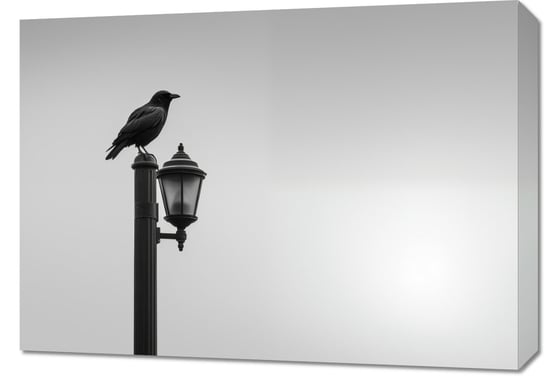 Obraz 70x50cm Samotny Postój Kruka Inna marka