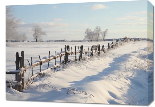 Obraz 70x50cm Spokój Śnieżnej Krainy Inna marka