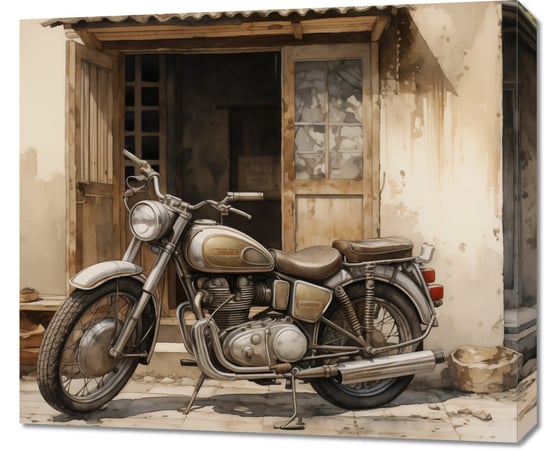 Obraz 70x60cm Motocyklowa Samotna Eskapada Zakito Posters