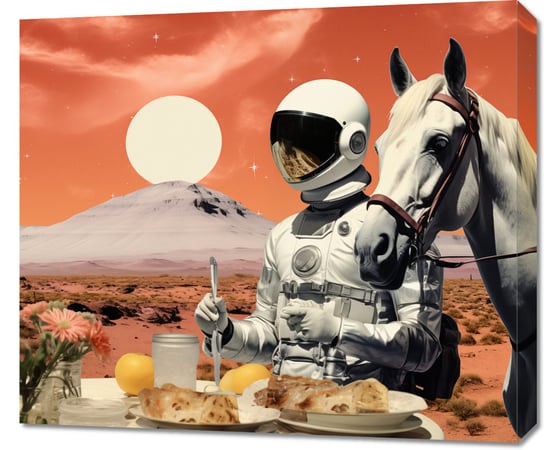 Obraz 70x60cm Obiad na Marsie Inna marka