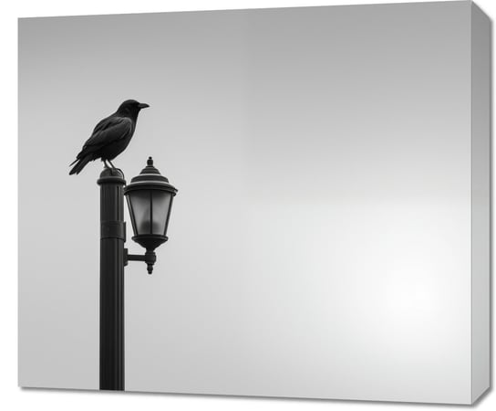 Obraz 70x60cm Samotny Postój Kruka Inna marka