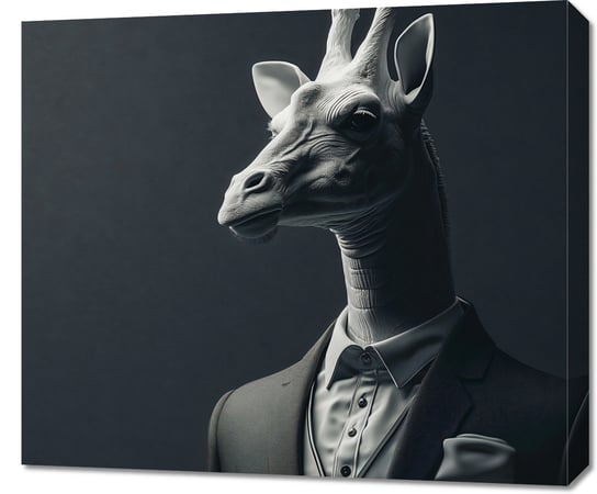 Obraz 70x60cm Żyrafa na Wyjściu Inna marka