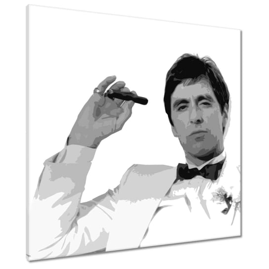 Obraz 70x70cm Scarface Al Pacino ZeSmakiem