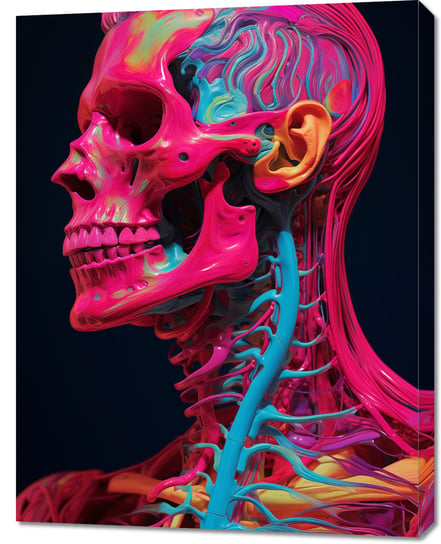 Obraz 70x90cm Anatomia Koloru Inna marka