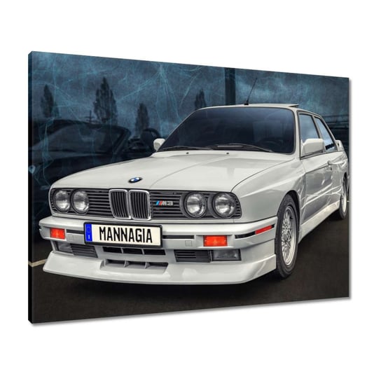 Obraz 80x60cm BMW M3 E30 ZeSmakiem