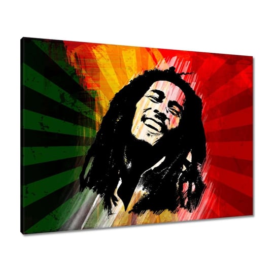 Obraz 80x60cm Bob Marley Reggae ZeSmakiem