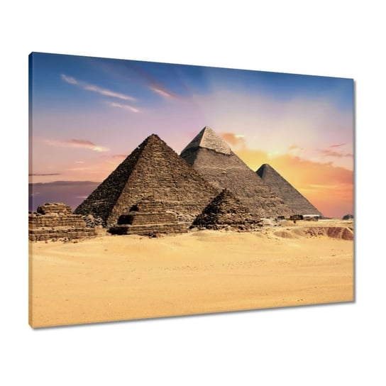Obraz 80x60cm Piramidy Egipt Krajobraz ZeSmakiem