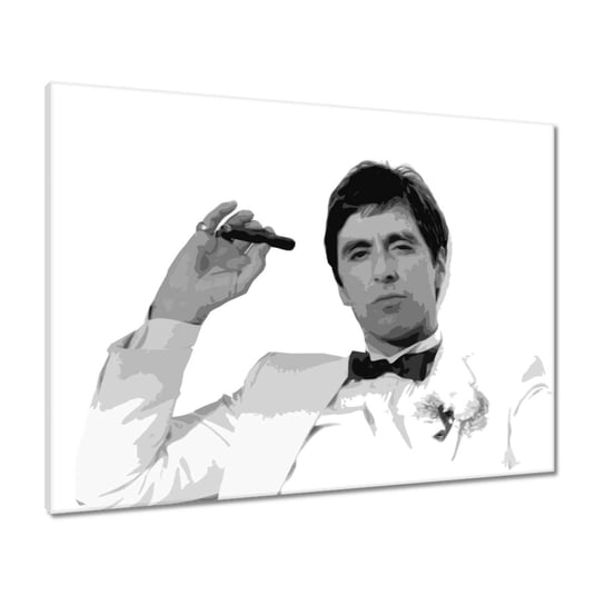 Obraz 80x60cm Scarface Al Pacino ZeSmakiem