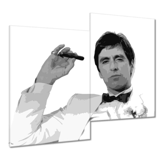 Obraz 80x70cm Scarface Al Pacino ZeSmakiem
