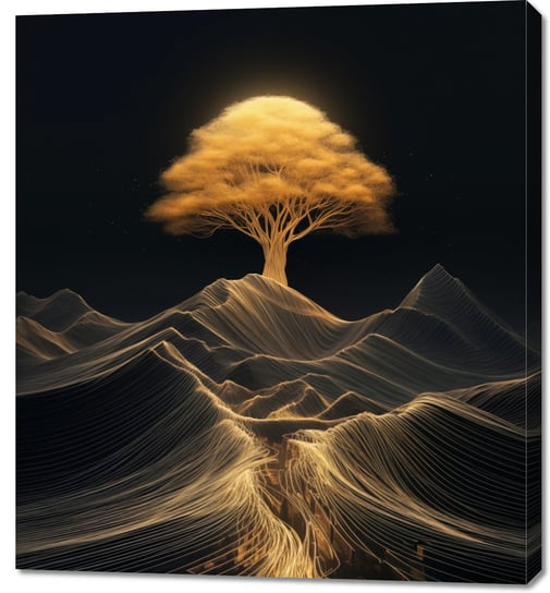 Obraz 90x100cm Drzewo Energii Zakito Posters