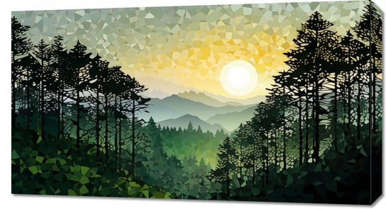 Obraz 90x50cm Mozaika Dźwięków Przyrody Inna marka