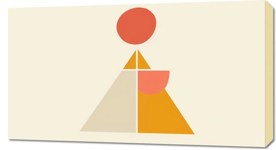 Obraz 90x50cm Piramida Równowagi Inna marka