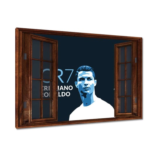 Obraz 90x60cm Cristiano Ronaldo Piłkarz ZeSmakiem