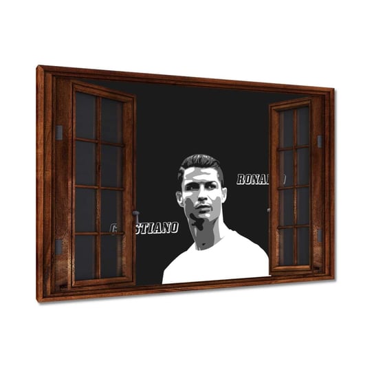 Obraz 90x60cm Cristiano Ronaldo Piłkarz ZeSmakiem