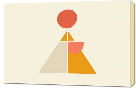 Obraz 90x60cm Piramida Równowagi Inna marka