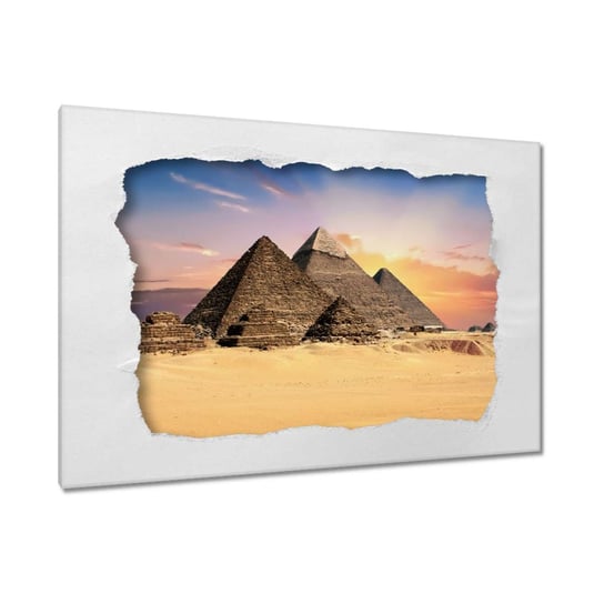 Obraz 90x60cm Piramidy Egipt Krajobraz ZeSmakiem