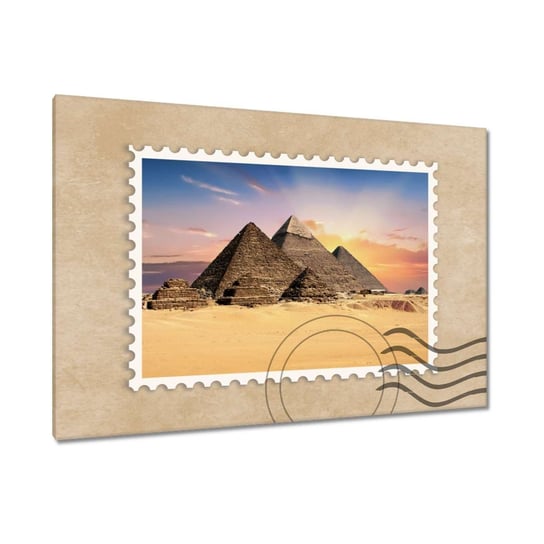 Obraz 90x60cm Piramidy Egipt Krajobraz ZeSmakiem