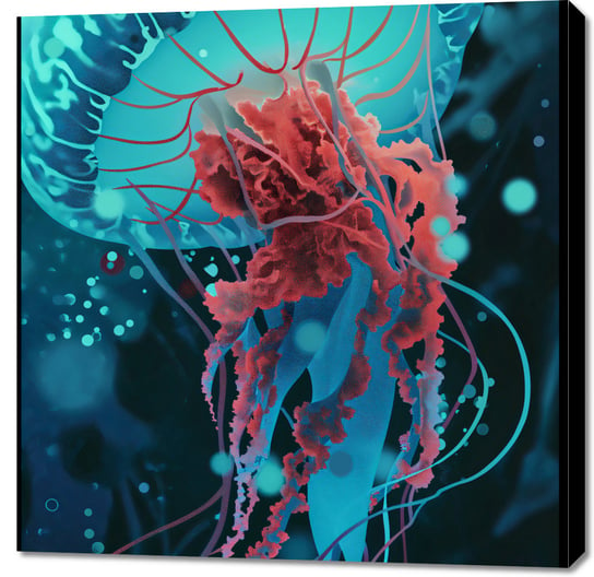 Obraz 90x90cm Meduza - Tańcząca z Wodami Inna marka