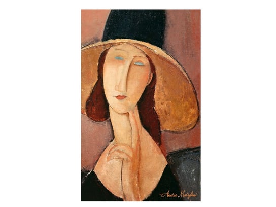Obraz - A. Modigliani. Kobieta w kapeluszu (CARMANI) Carmani