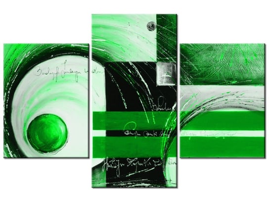 Obraz Abstrakcja, 3 elementy, 90x60 cm Oobrazy